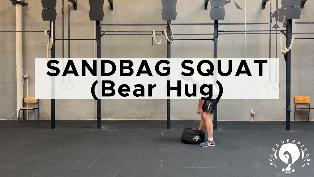 SANDBAG SQUAT (Bear Hug) - HCA CROSSFIT