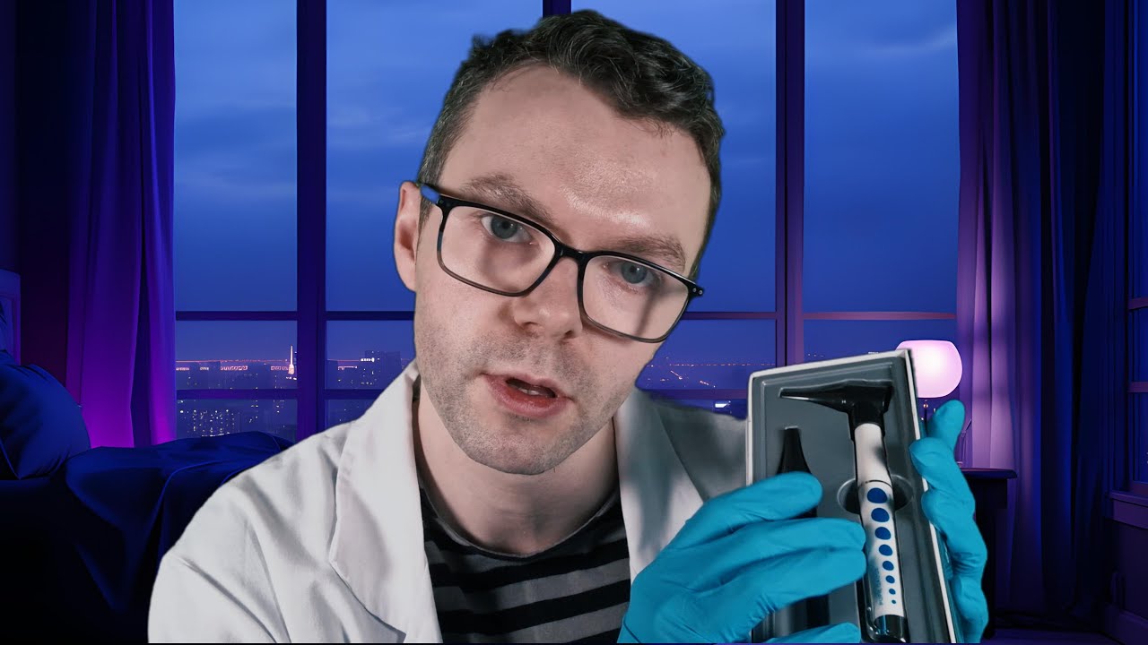 ASMR - Top Secret Unorthadox Ear Exam 🤫👂