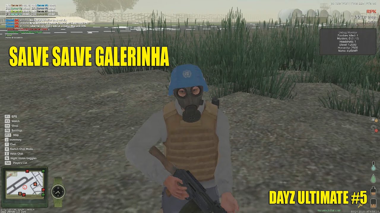 MTA DAYZ // MORRI PARA UM HACKER KKKK! (DAYZ ULTIMATE)
