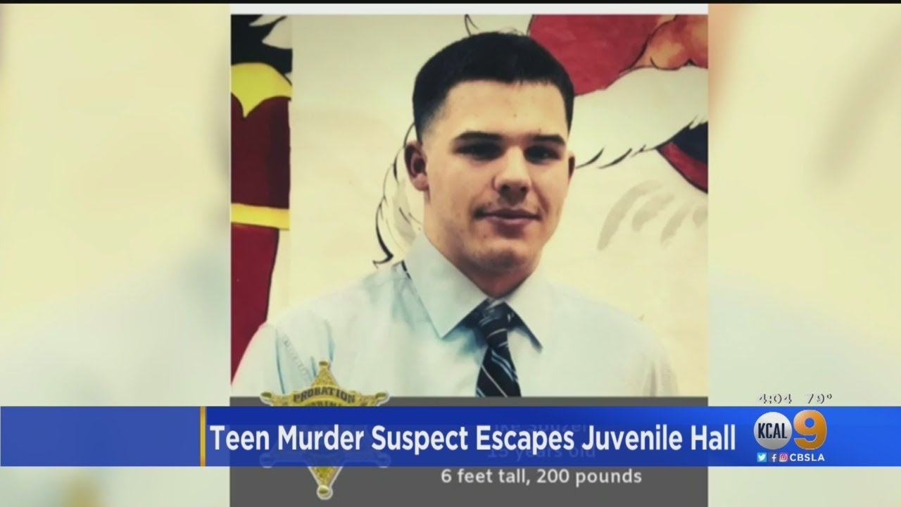 Search Intensifies For Teen Murder Suspect Who Escaped From Juvenile Hall