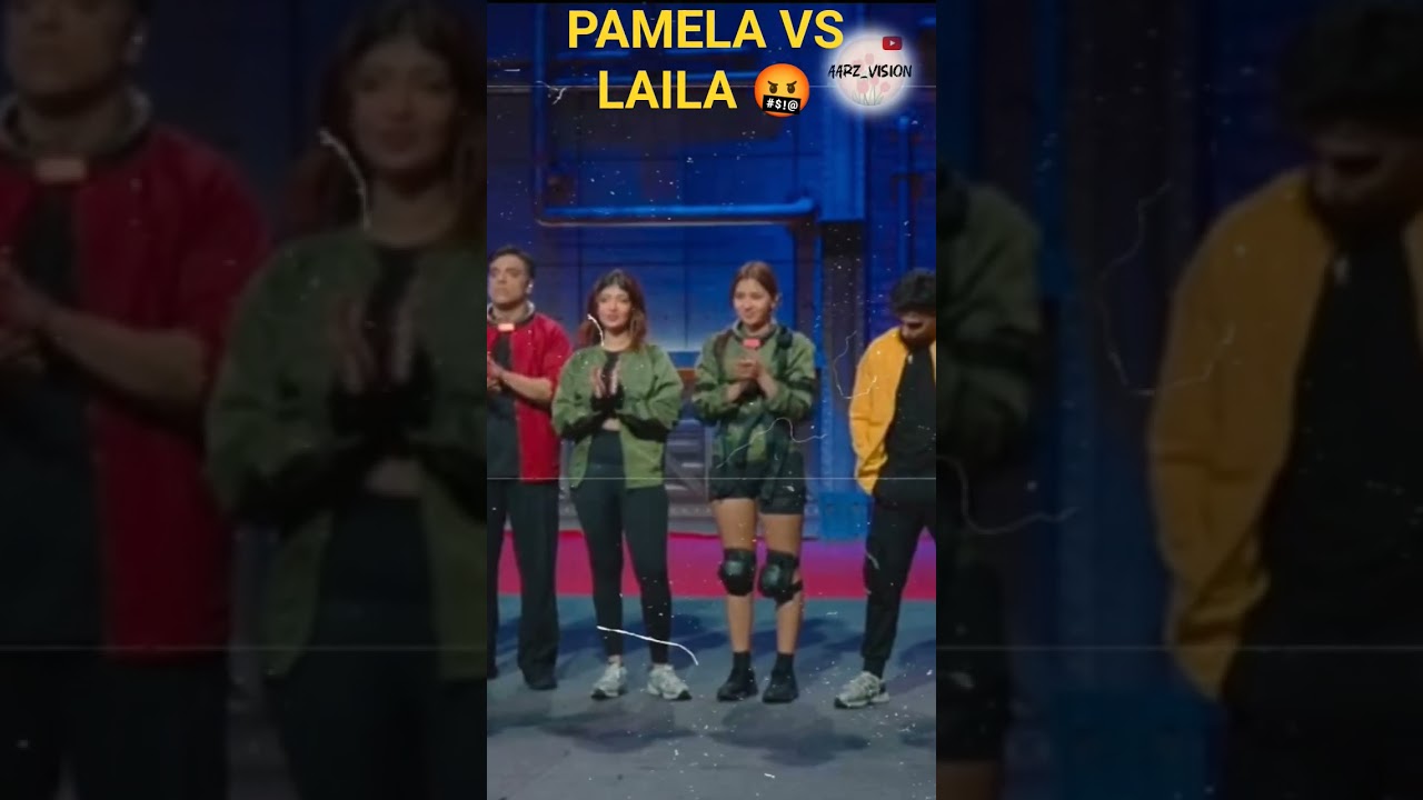 Pamela vs Rampit 😱🔥 BIG Fight in Lock Upp Season 2 Episode 30 | #Shorts #lockupp