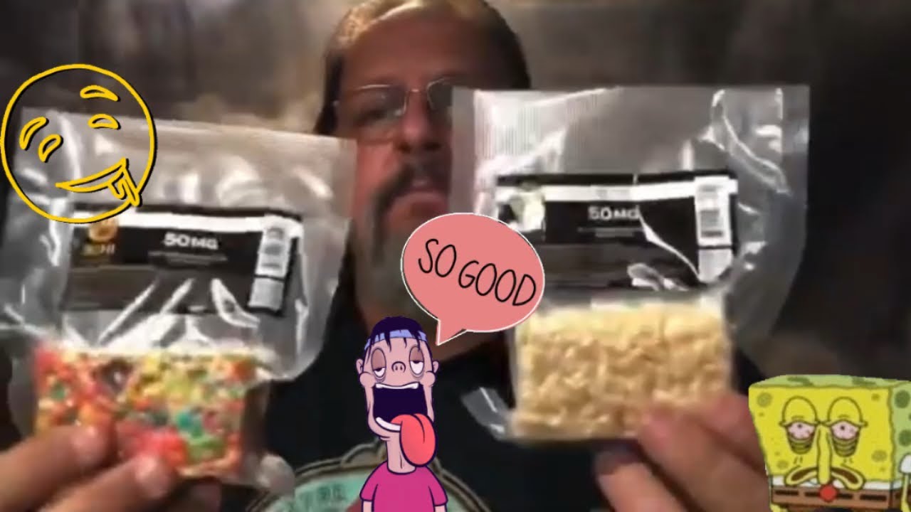 50Mg Delta 8 Thc Rice Krispy Treat from 3CHI . #edibles #delta8thc #3Chicanna