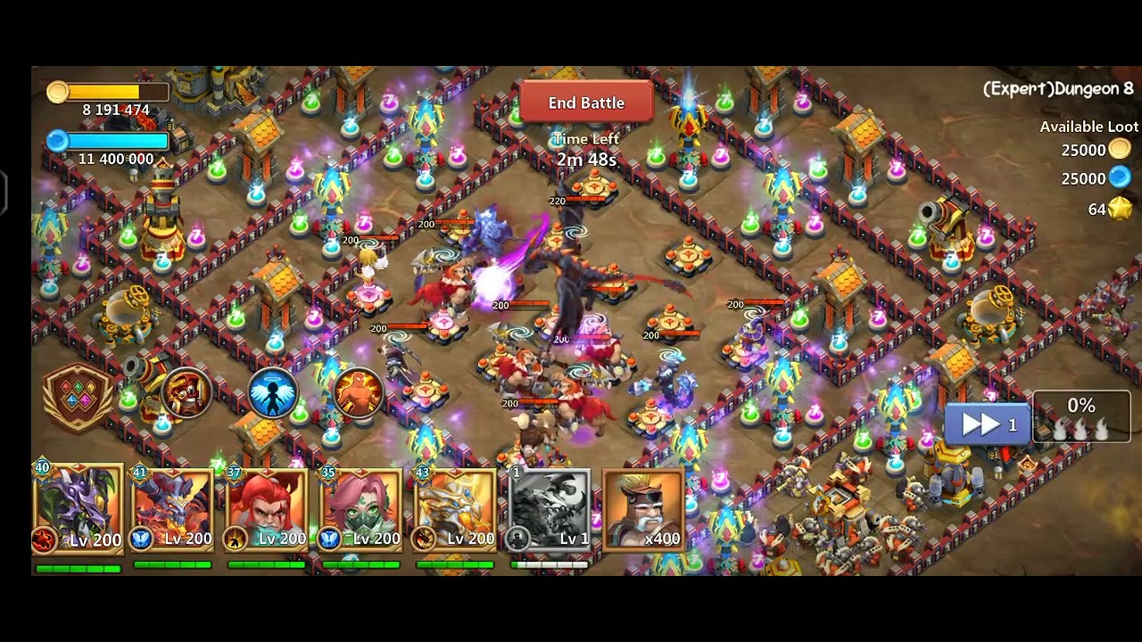 Castle Clash - Buying Necrofica
