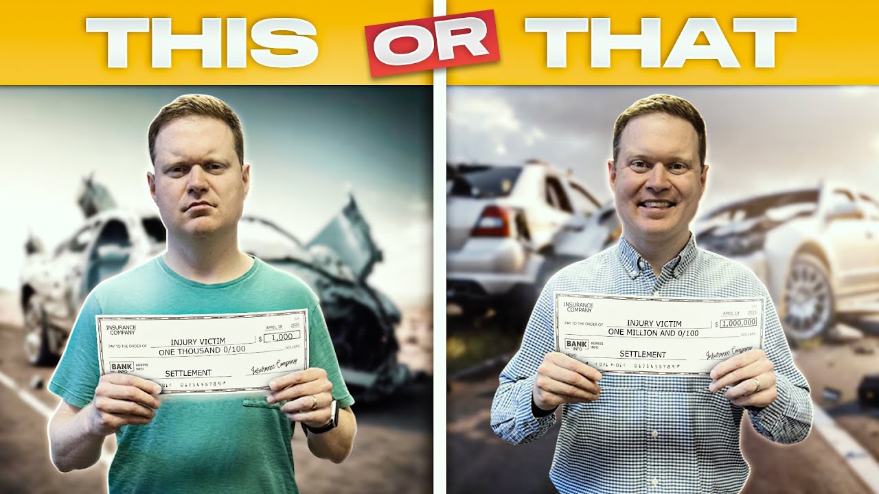 Is Your Car Accident Case Worth $1,000 or $1 MILLION Dollars?