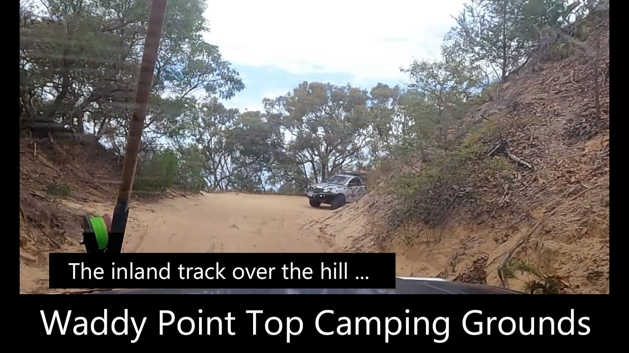 Driving The Inland Track To Waddy Top Camping Grounds On Fraser Island | All About Fraser