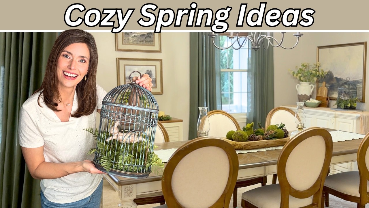 Cozy Spring Dining Room Decorating Ideas 2026 | Collected Cottage Style