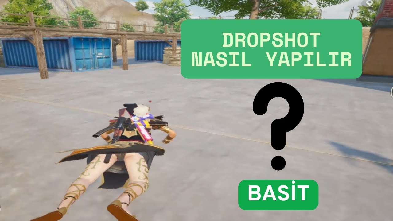 GAMELOOP PUBG MOBİLE DROPSHOT (HAVADA YATMAK) NASIL YAPILIR?
