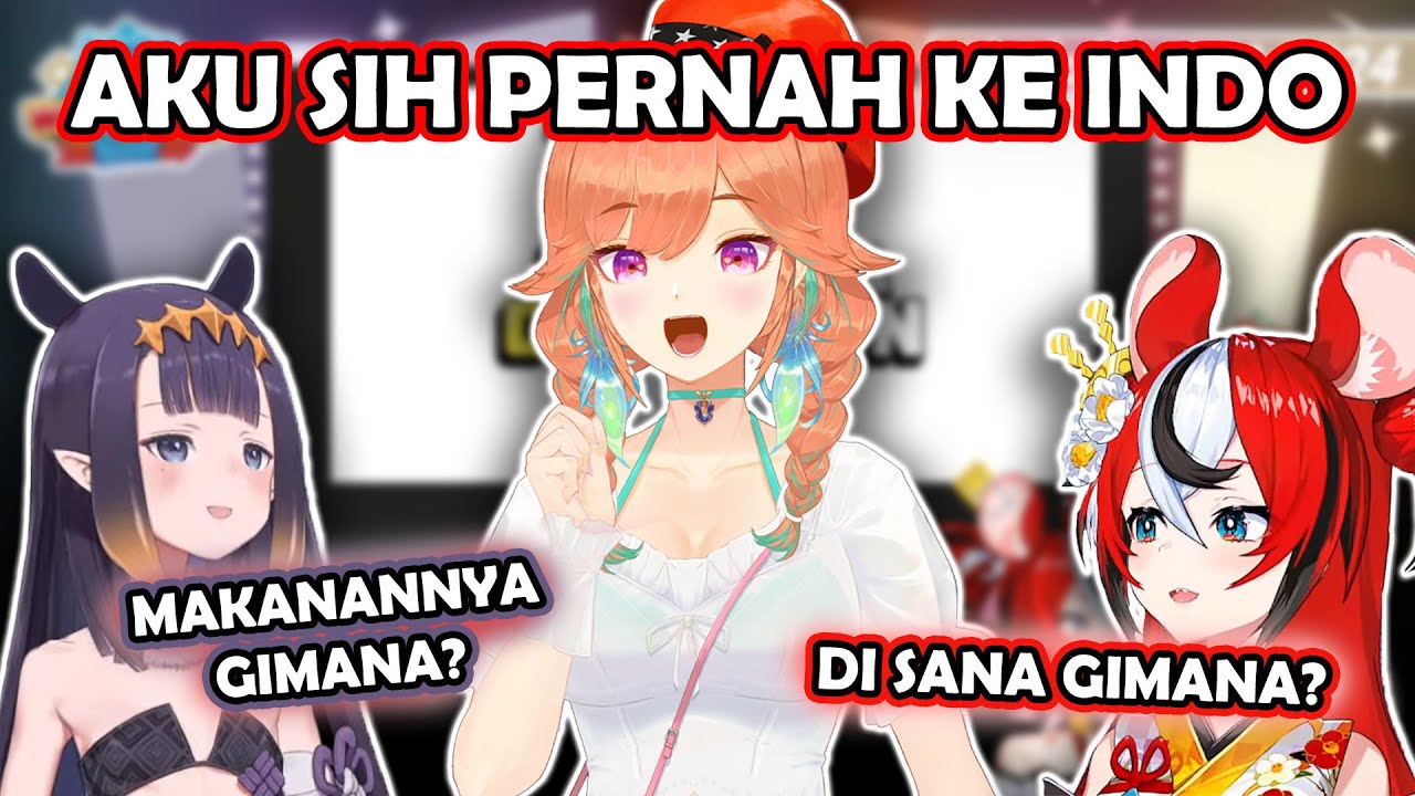 Ina & Bae Yang Pingin Banget Pergi Ke Indonesia | Hololive Clip