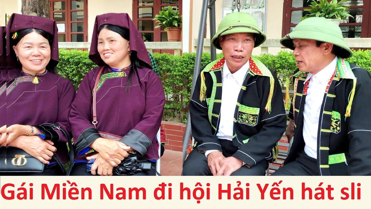 .Gái Miền Nam hát sli hội Hải Yến