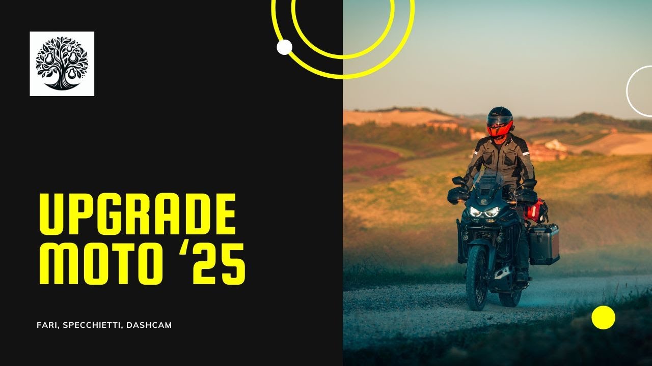 Honda Africa Twin 1100: Upgrade con Fari Lone Rider, Specchietti Doubletake e Dashcam