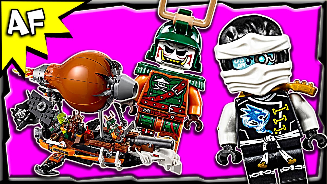 Lego Ninjago RAID ZEPPELIN 70603 Stop Motion Build Review
