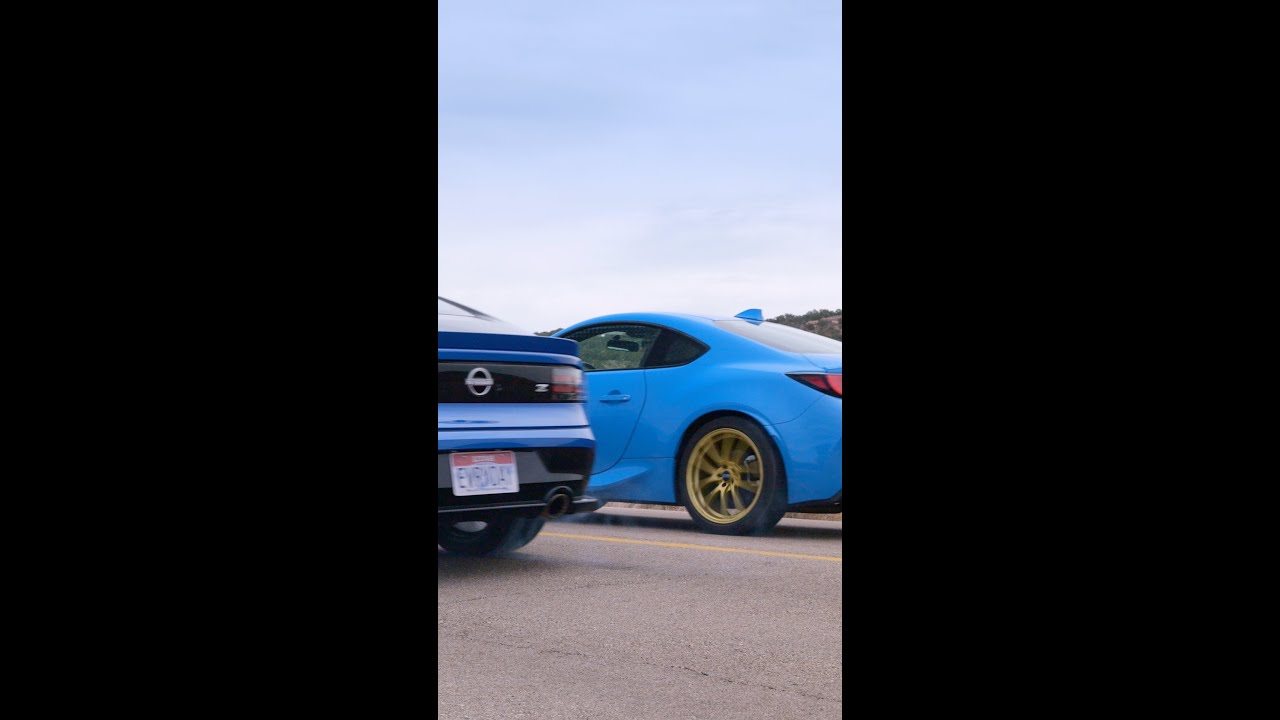 Drag Race  - Z & GR86 #shorts