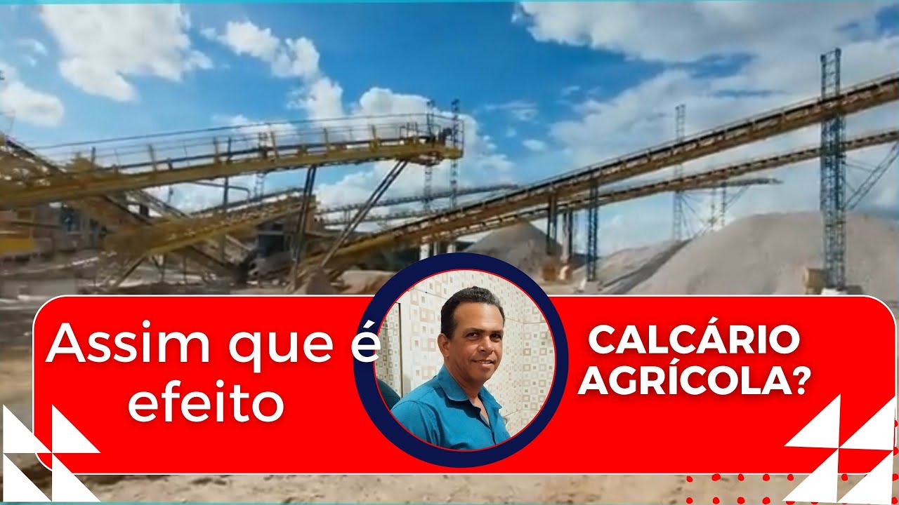 Como é fabricado o CALCÁRIO agrícola? Veja agora passao a passo.