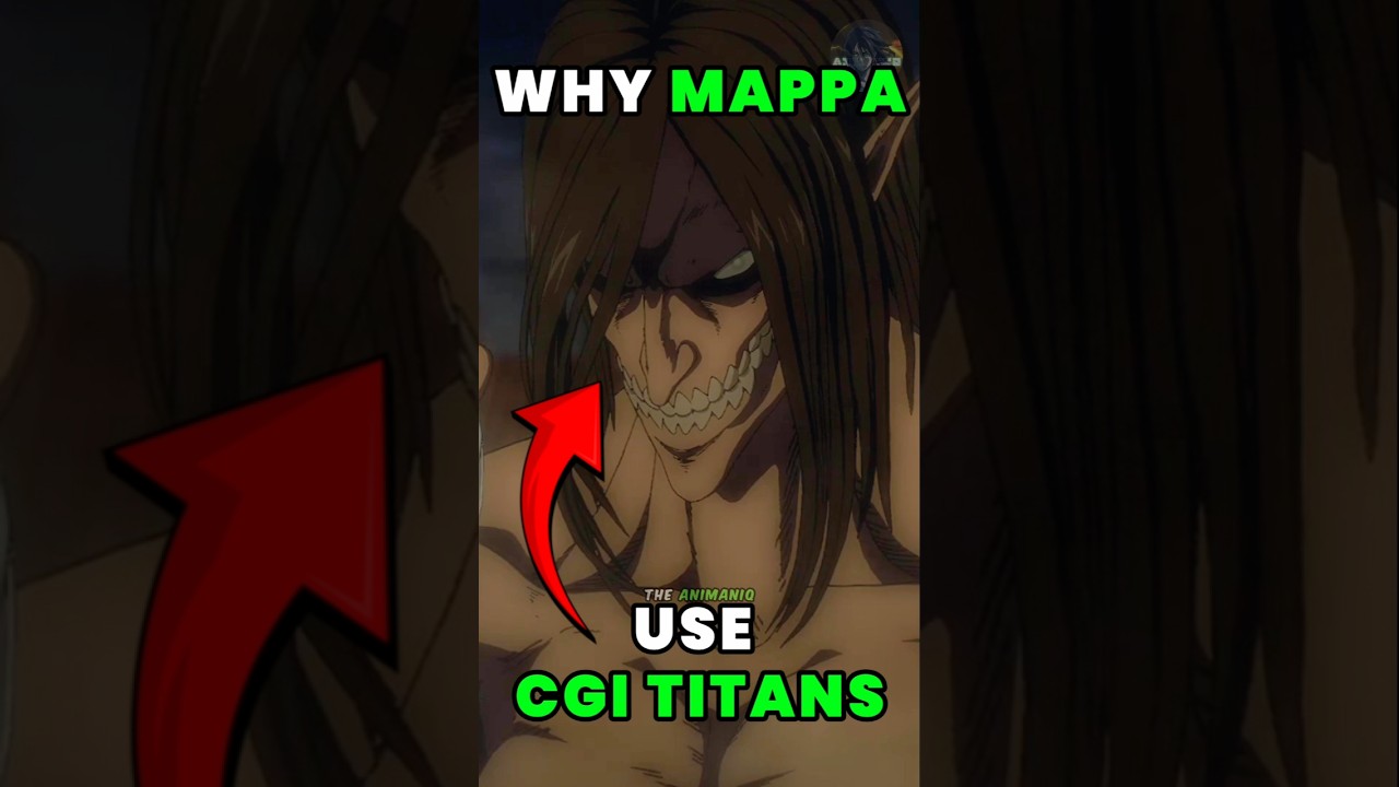 Почему Маппа использовала CGI-титанов? #attackontitan #aot