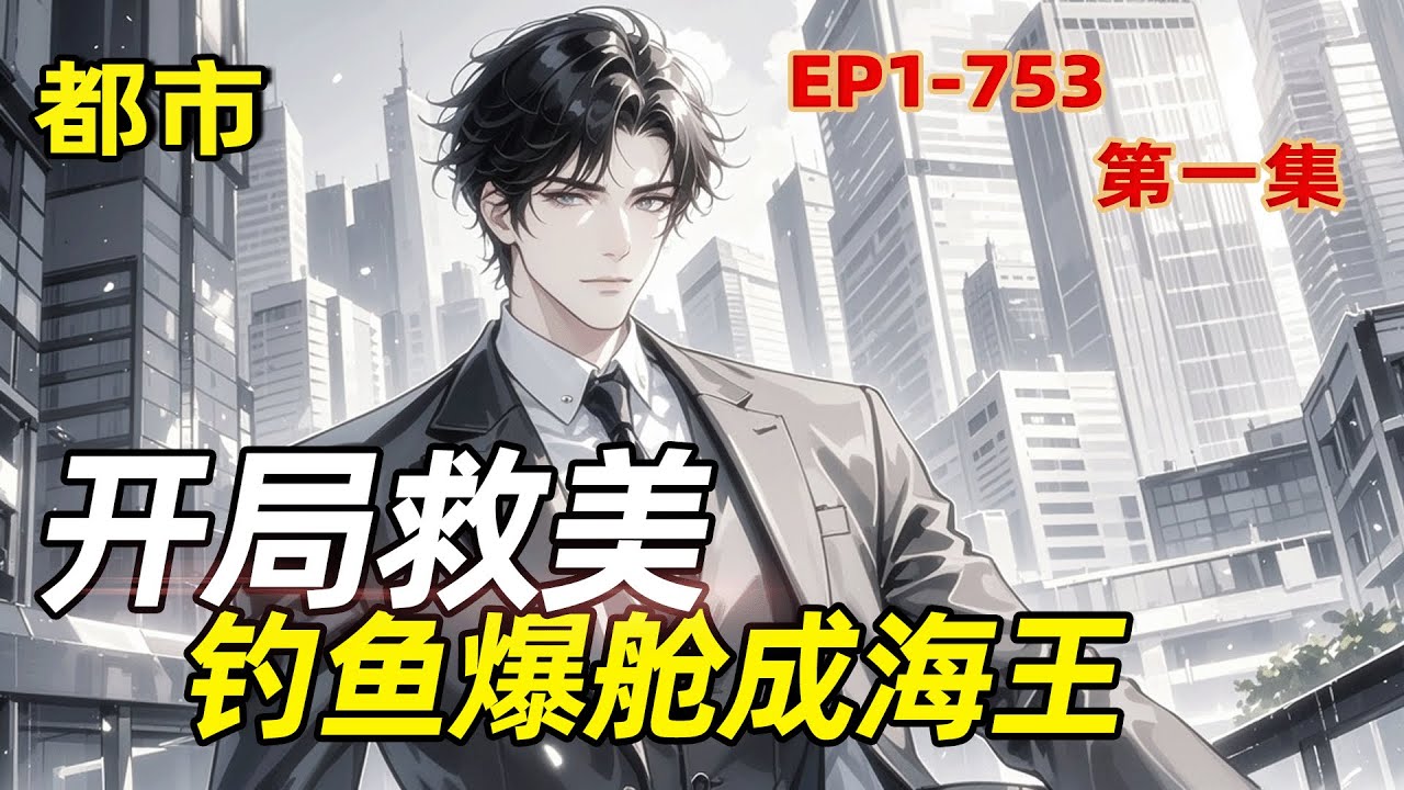 最新《开局救美，钓鱼爆舱成海王》第1集/共2集 意外获得“海洋之心”异能，开局救下绝美搭档，从此开启钓鱼致富的传奇。从赶海爆桶到深海寻宝，从打造私属渔场到爆舱日常，看他如何从平凡渔夫，逆袭掌控大海