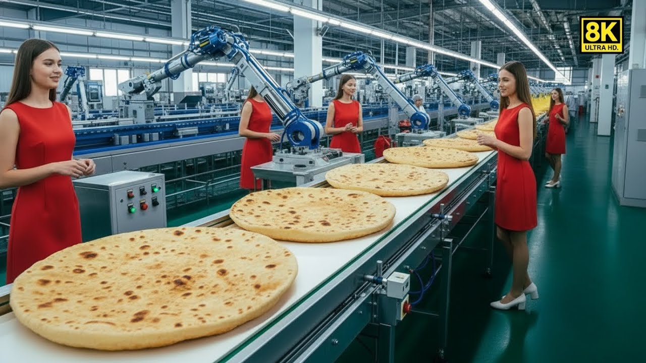 Inside a Modern Chapati Factory – The Incredible Journey of India's Iconic Flatbread
