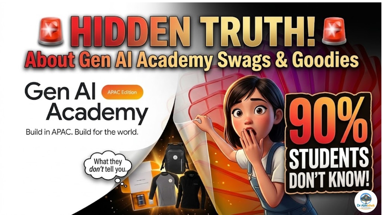 🚨 Hidden Truth About Gen AI Academy APAC Swags & Goodies – 90% Students Don’t Know This!
