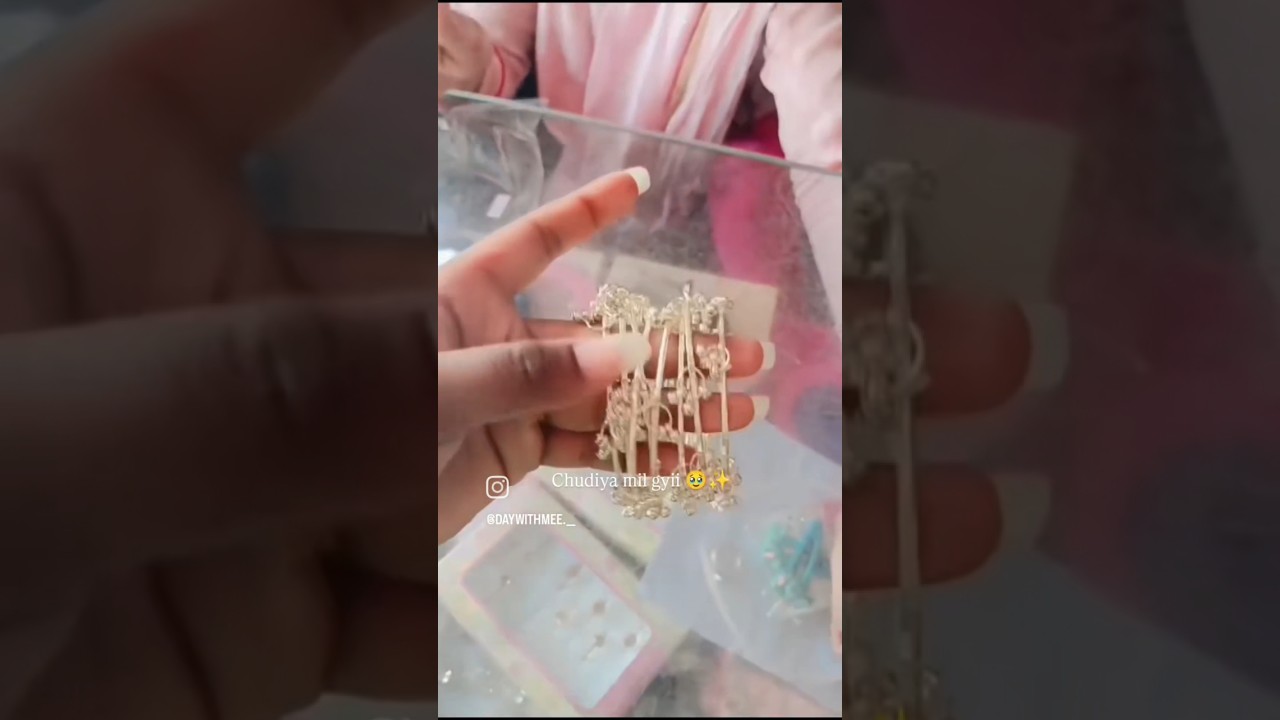 chudiya mil gya 🥹✨#enjoy #minivlog #vlog