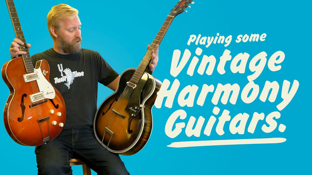 Vintage Harmony Guitars - they have their charms but are they worth it? #Roadcase se03ep09