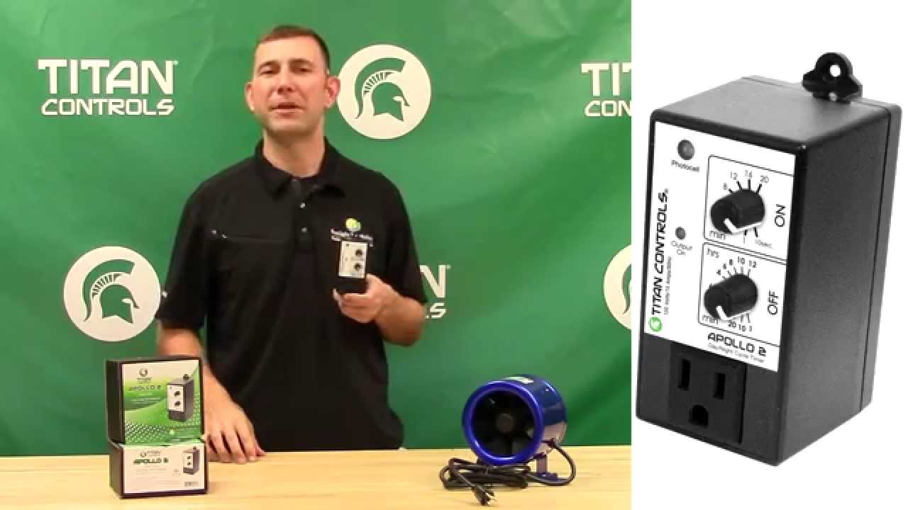 Titan Controls Apollo 2 - Cycle Timer with Photocell