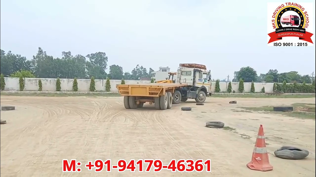 HARNEK SINGH RIGHT SIDE TRAILER VIDEO(MKS DRIVING TRAINING SCHOOL GURDASPUR)