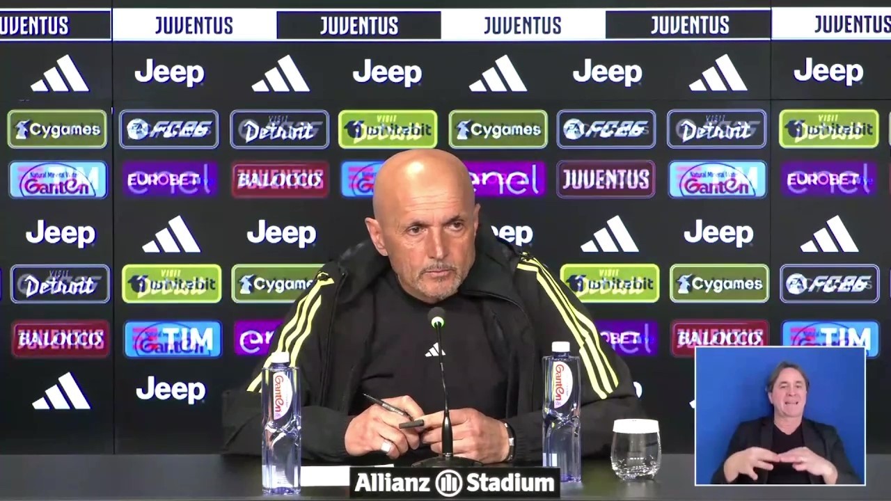JUVE-GENOA, Spalletti in conferenza stampa