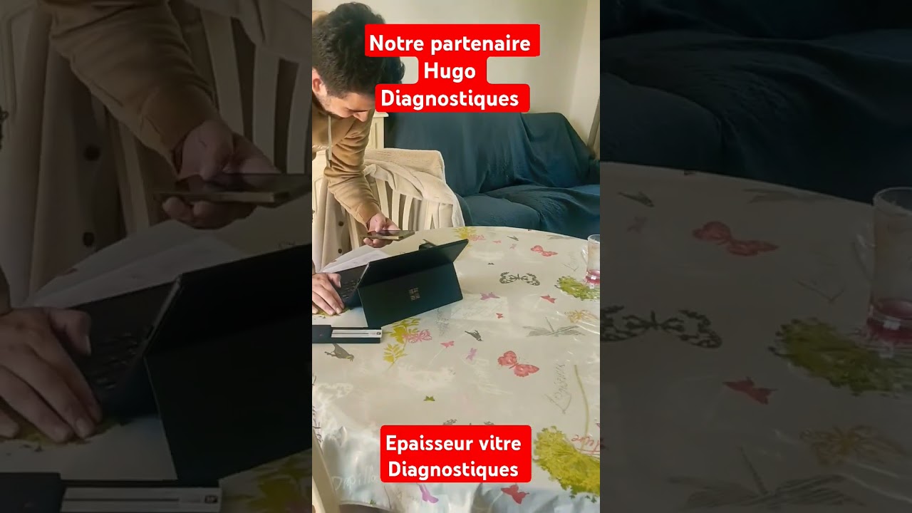 &eacute;paisseur des vitres lors d' un diagnostique vente maison ! #maisonavendre #diagnostique