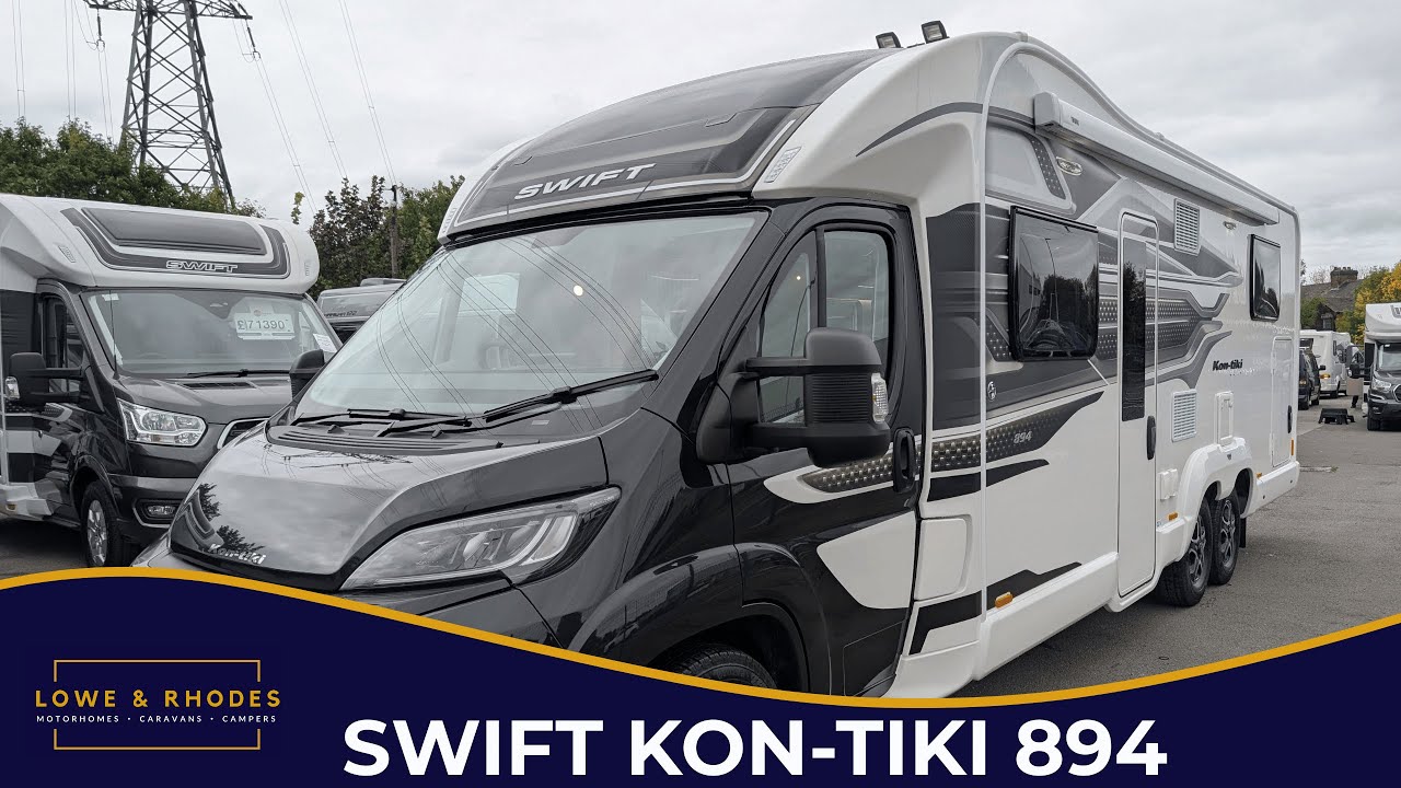 £120,990 Motorhome - Brand New Swift Kon-Tiki 894 - Luxury Top Of Range Model - Video Tour