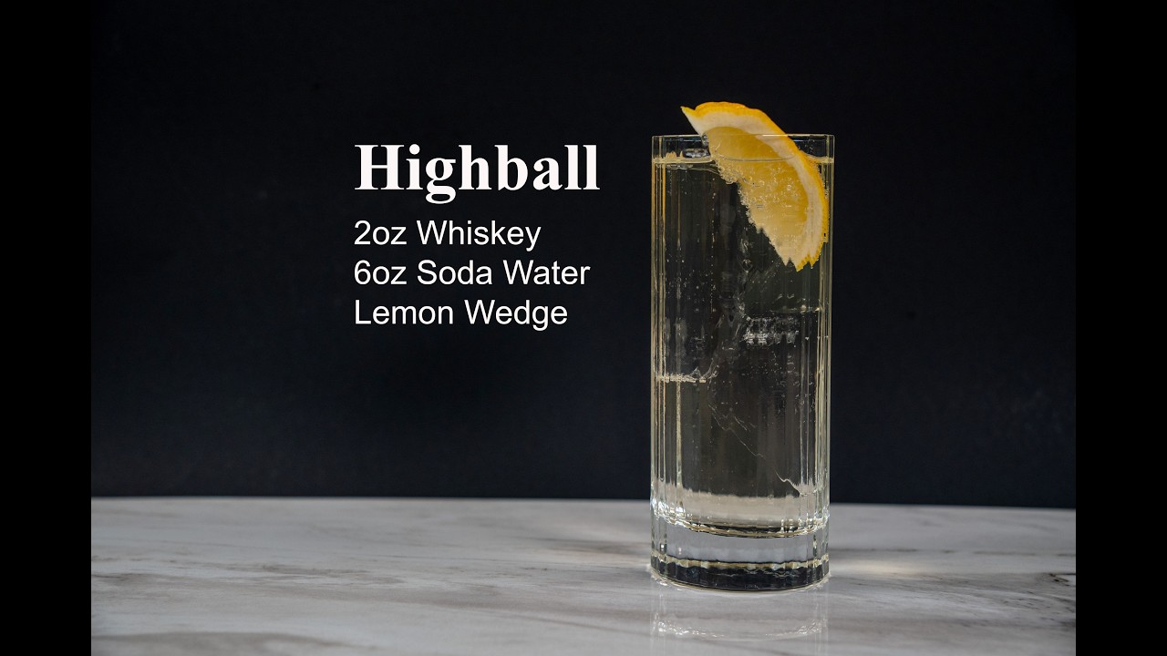 How The Highball Cocktail Formula Works (Cocktail Families #5)