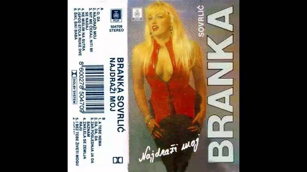 Branka Sovrlic - A tebe nema - (Audio 1993) HD