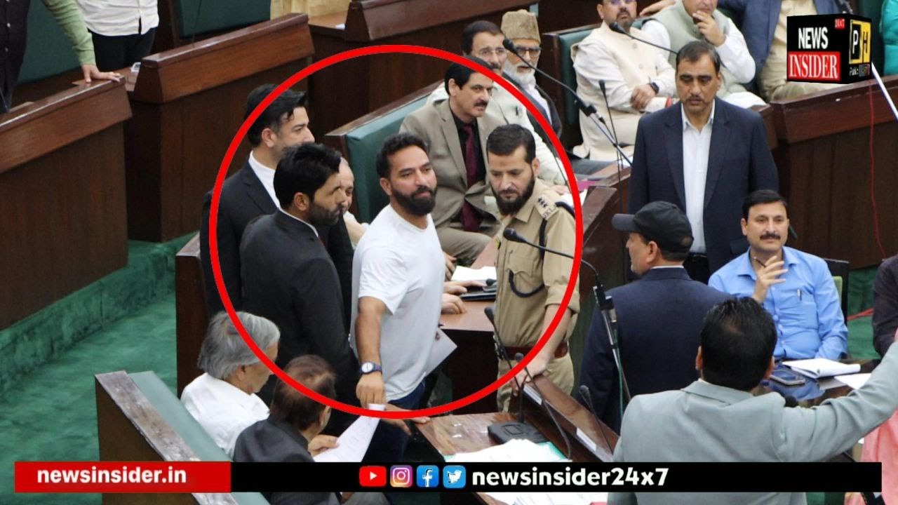 Hungama in Assembly | MLA Mehraj Malik Vs BJP MLAs