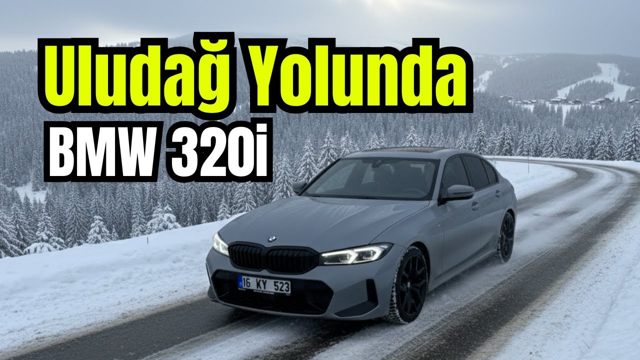 BMW 320i M Sport ile Uludağ! Kış Lastiğiyle Dağ Yolu POV Sürüş