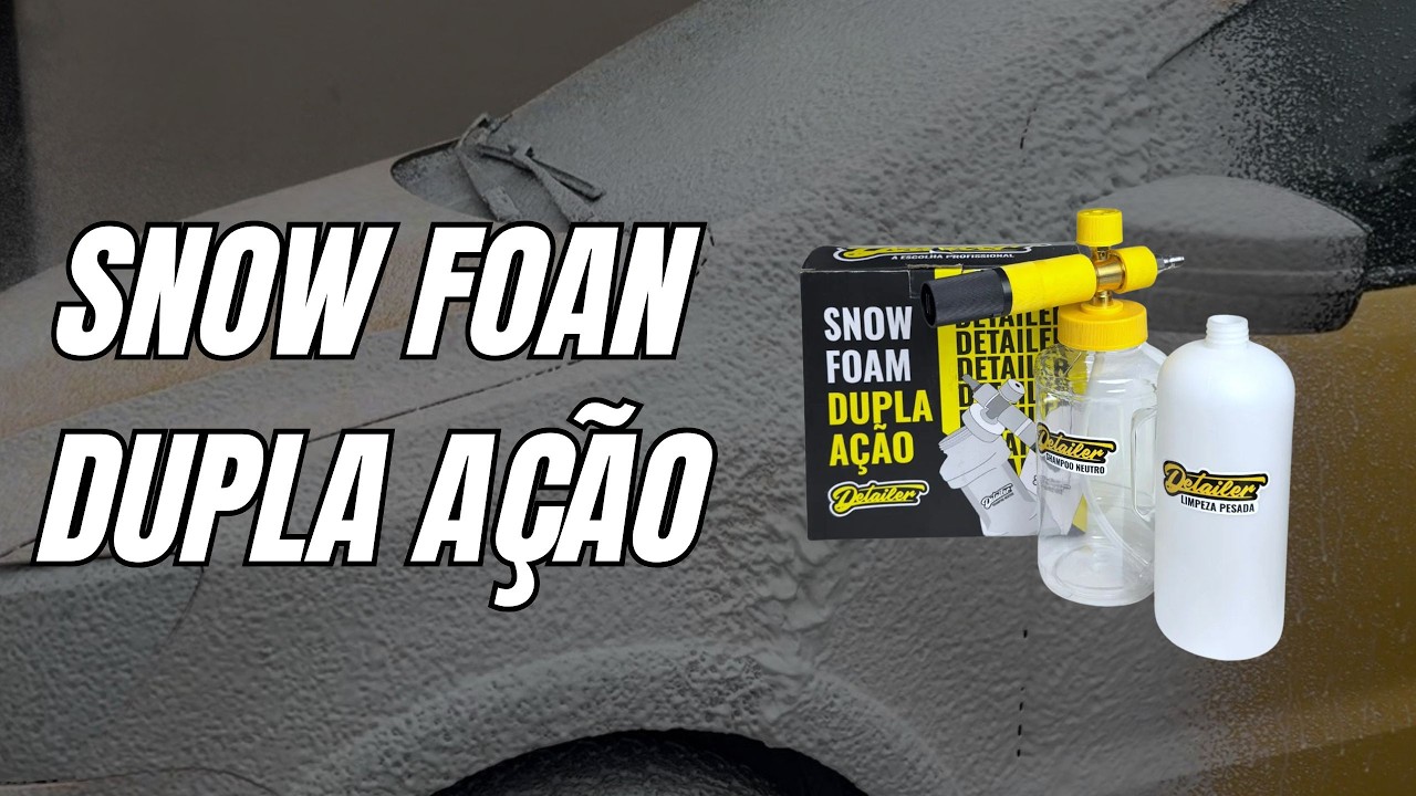 Qual Snow Foan comprar? Canhão de espuma qual comprar?