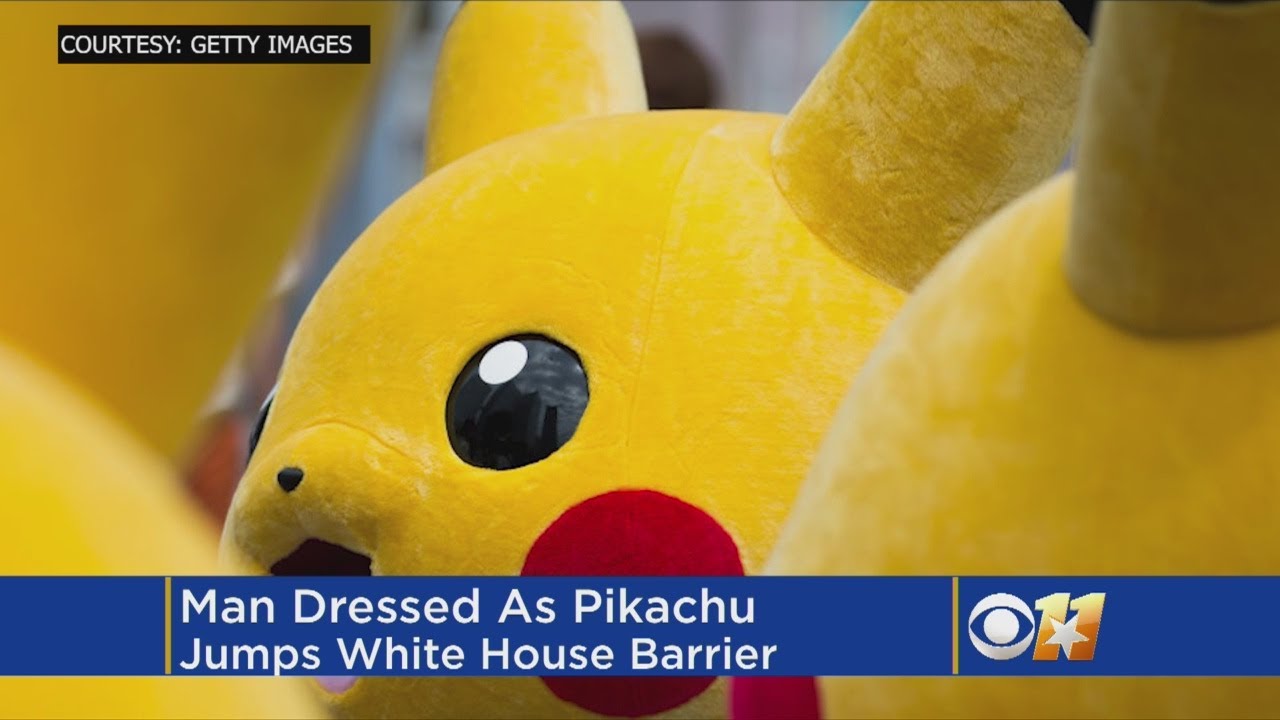 No Go: Pokemon-Costumed Man Arrested After White House Jump