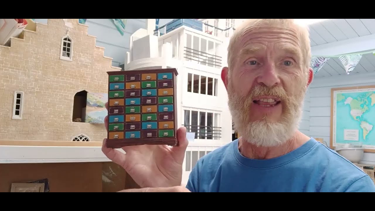 Creating an Apothecary dollhouse miniature Shop by John boy #1