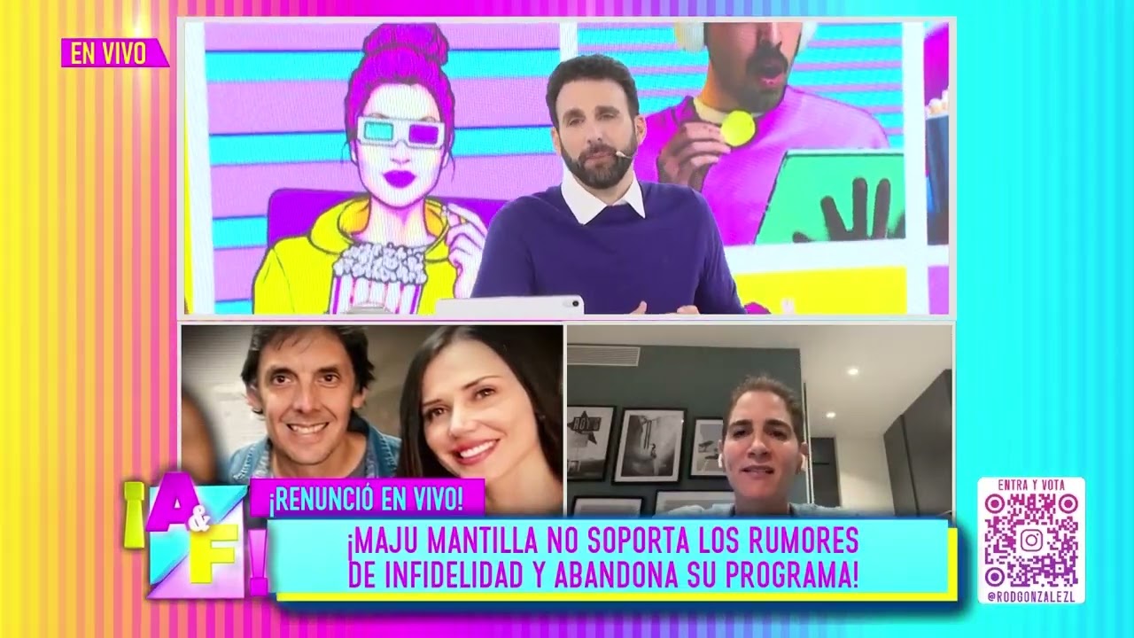Amor y Fuego - SET 18 -GIGI SOBRE SALIDA DE MAJU DE PROGRAMA: 