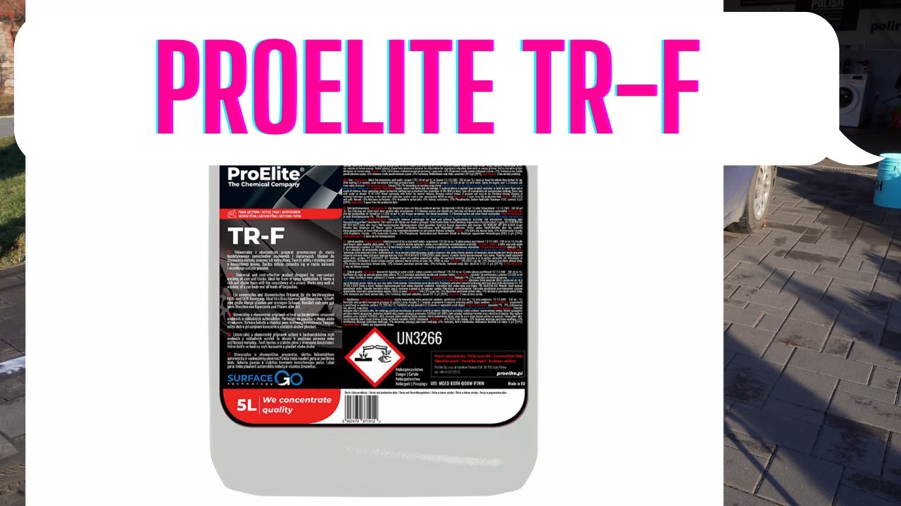 ProElite TR-F (előmosó) teszt
