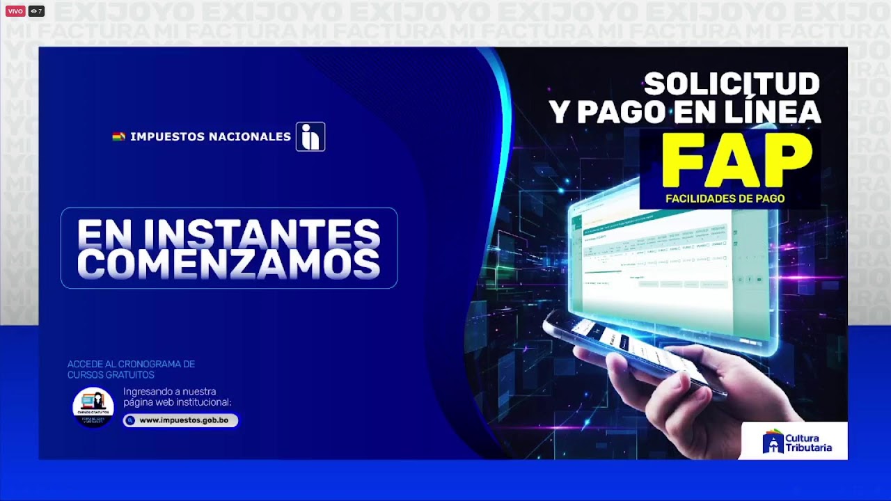 CURSO VIRTUAL: FACILIDADES DE PAGO EN L&Iacute;NEA