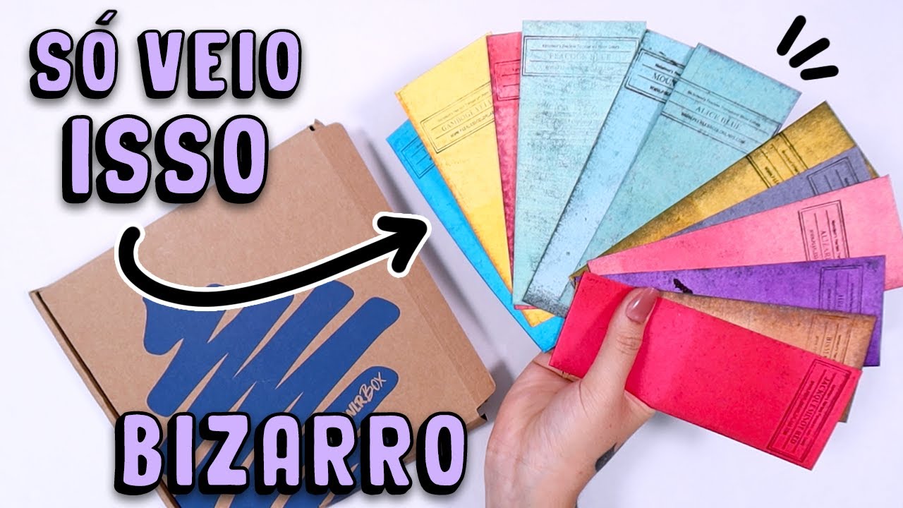 UM ABSURDO O QUE VEIO NA CAIXA MISTERIOSA DE ARTE! - O QUE É ISSO?