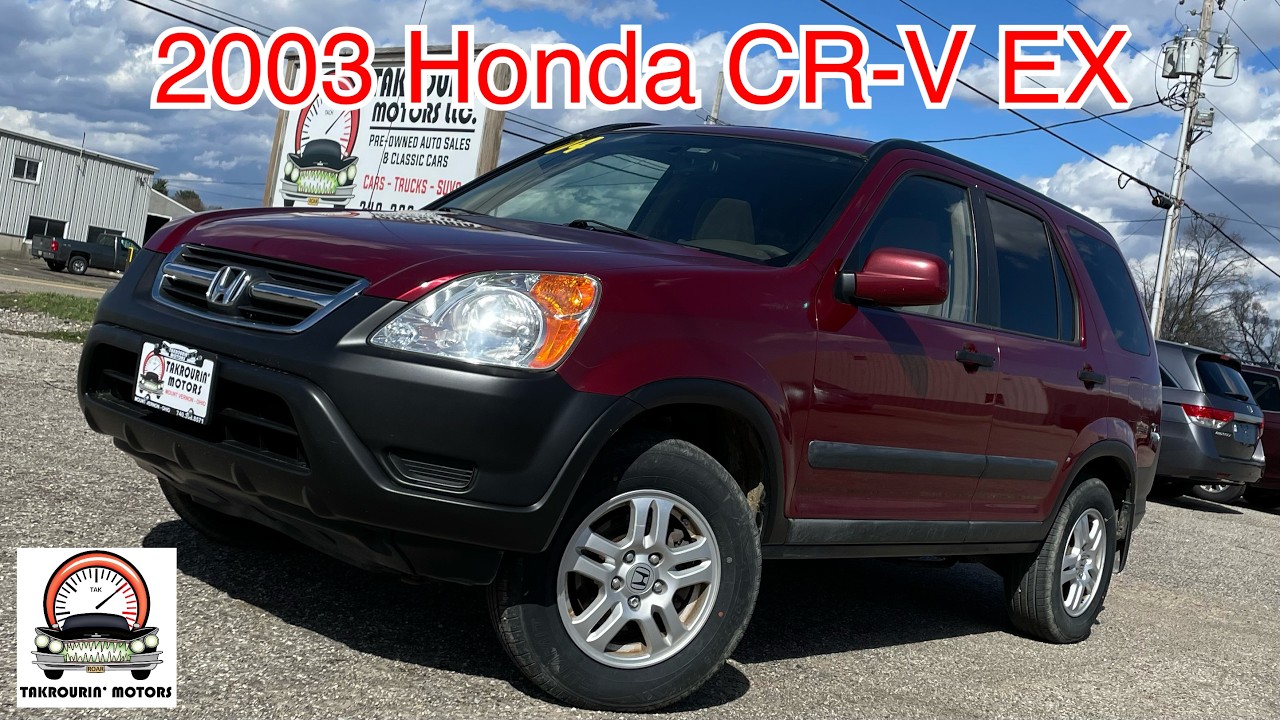 2003 Honda CR-V EX Presented by Takrourin' Motors