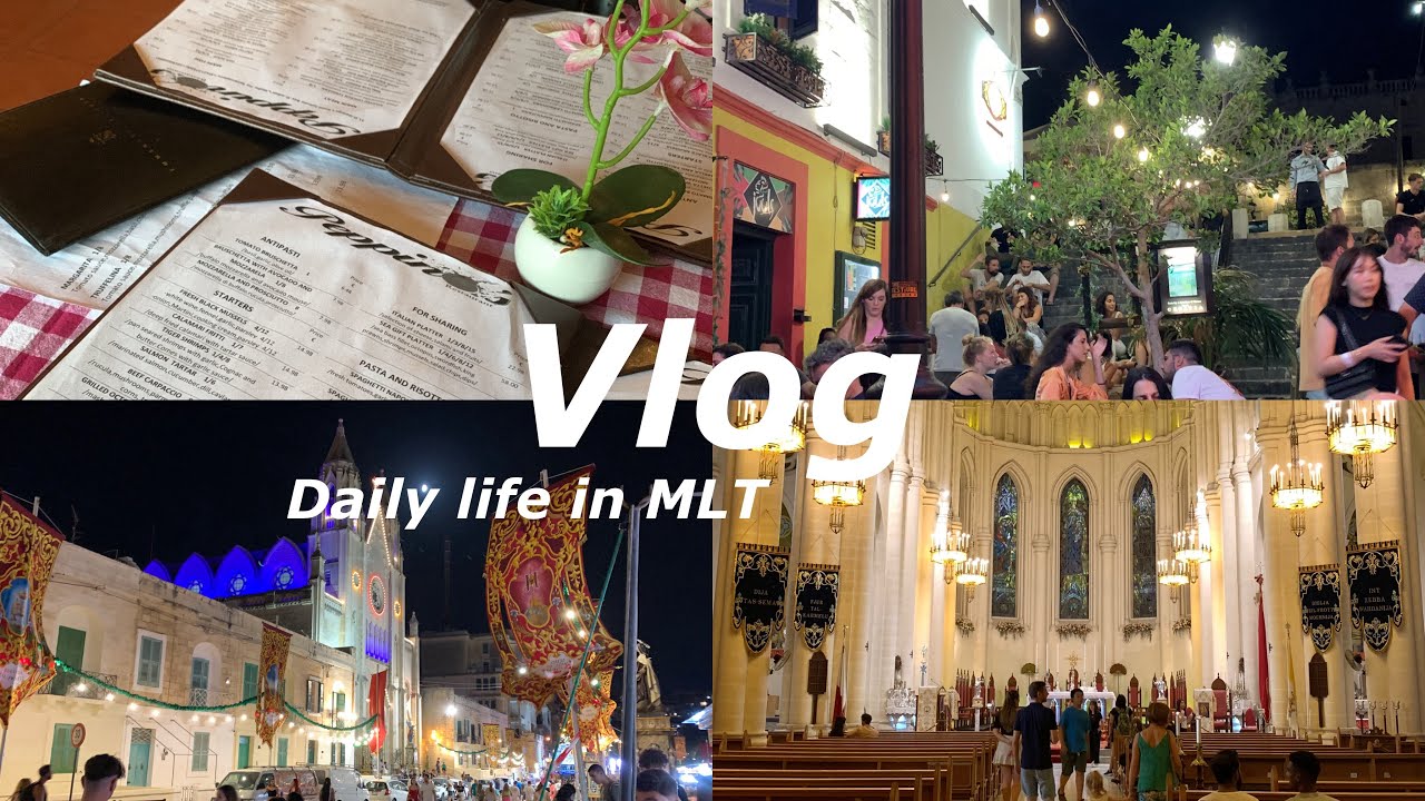 【vlog】 マルタ留学生の日常vlog🇲🇹　/留学生/休日vlog/マルタ留学/海外生活