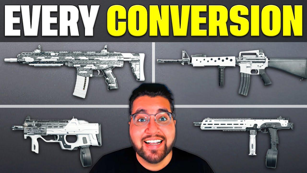Winning With EVERY CONVERSION KIT in Warzone + Best Class Setups