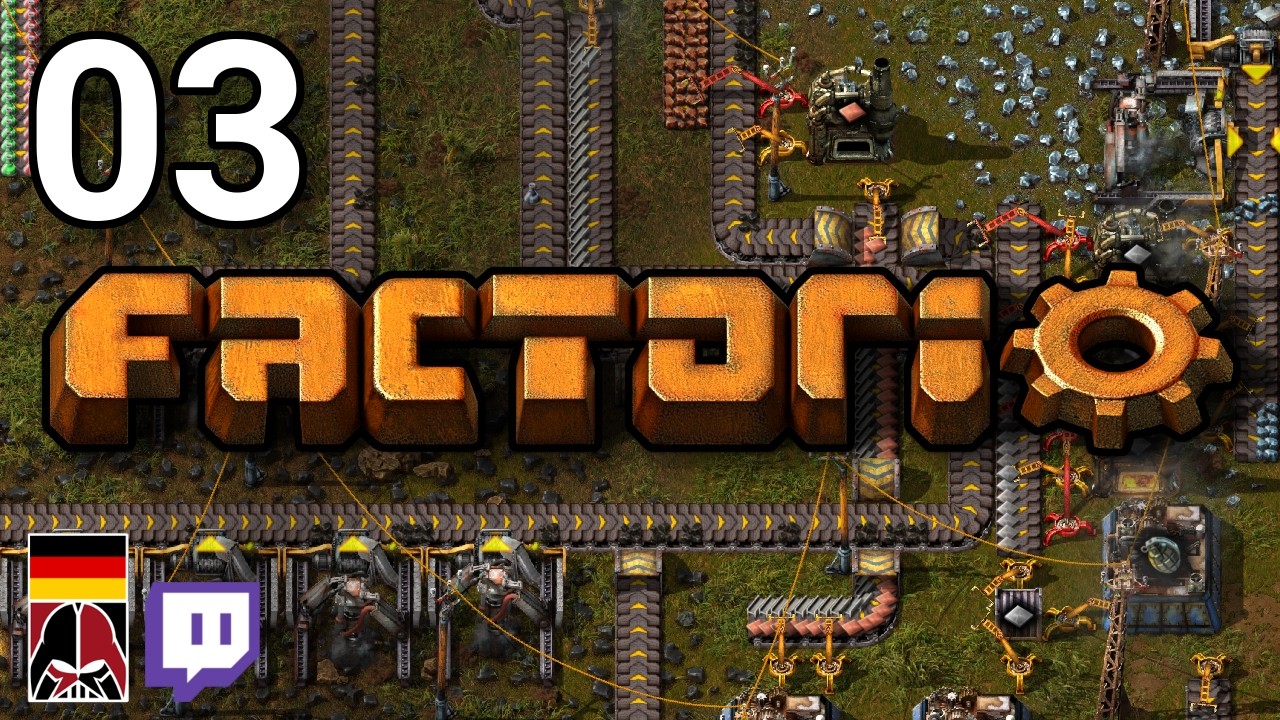 Factorio - Part 03 [GER Twitch VoD]
