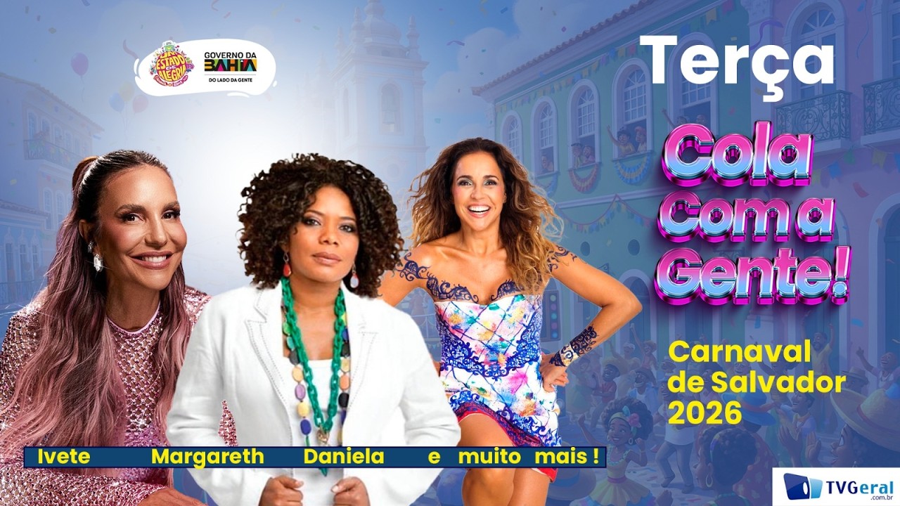 🔴 AO VIVO | Carnaval de Salvador 2026 – Direto dos Circuitos na TV GERAL - TERÇA (17)