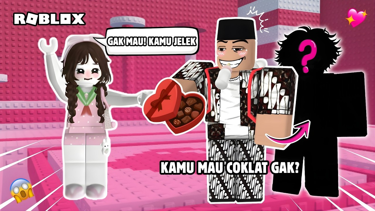 AKU TANTANG @anothersideofdila DI HARI VALENTINE YANG MENANG DAPAT COKLAT⁉️😱 | Roblox Indonesia