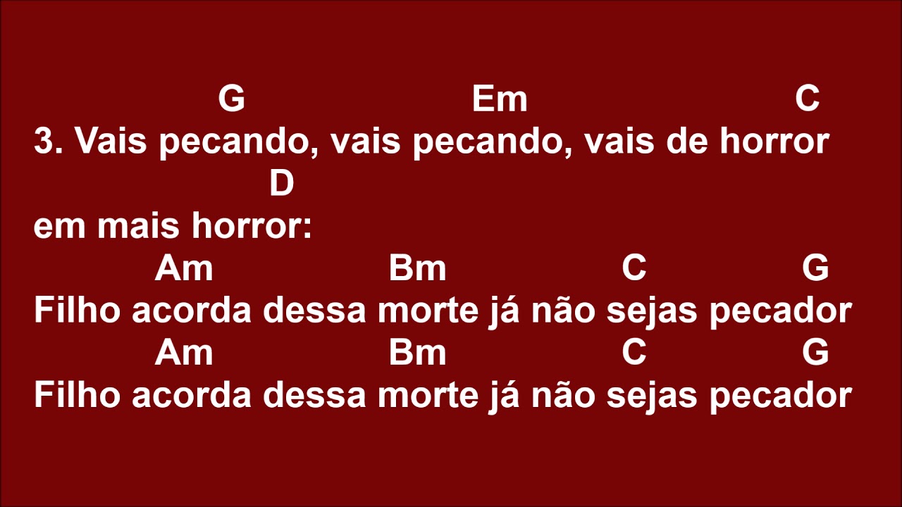 [ESPECIAIS] 1709 - PECADOR AGORA É TEMPO