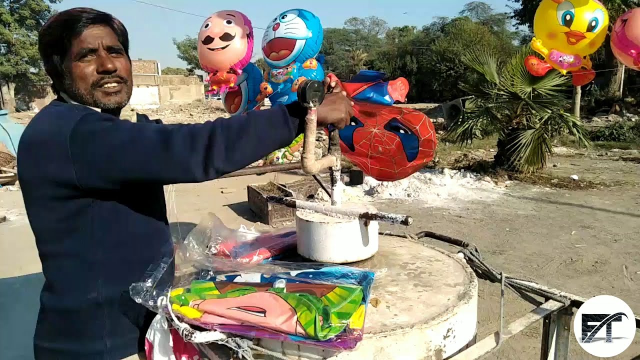 Doraemon Balloons l Flying Balloons l Helium Gas Balloons l Chaman ice cream sargodha l