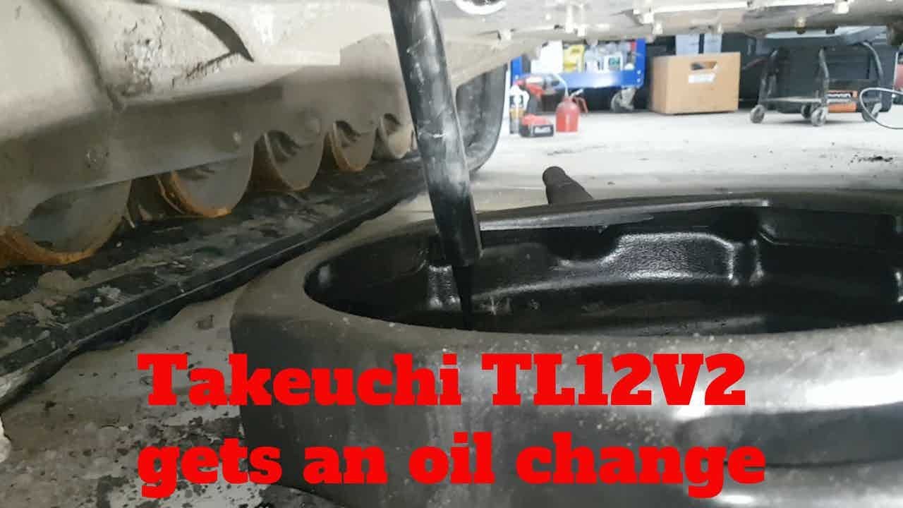 Takeuchi TL12V2 - Oil Change