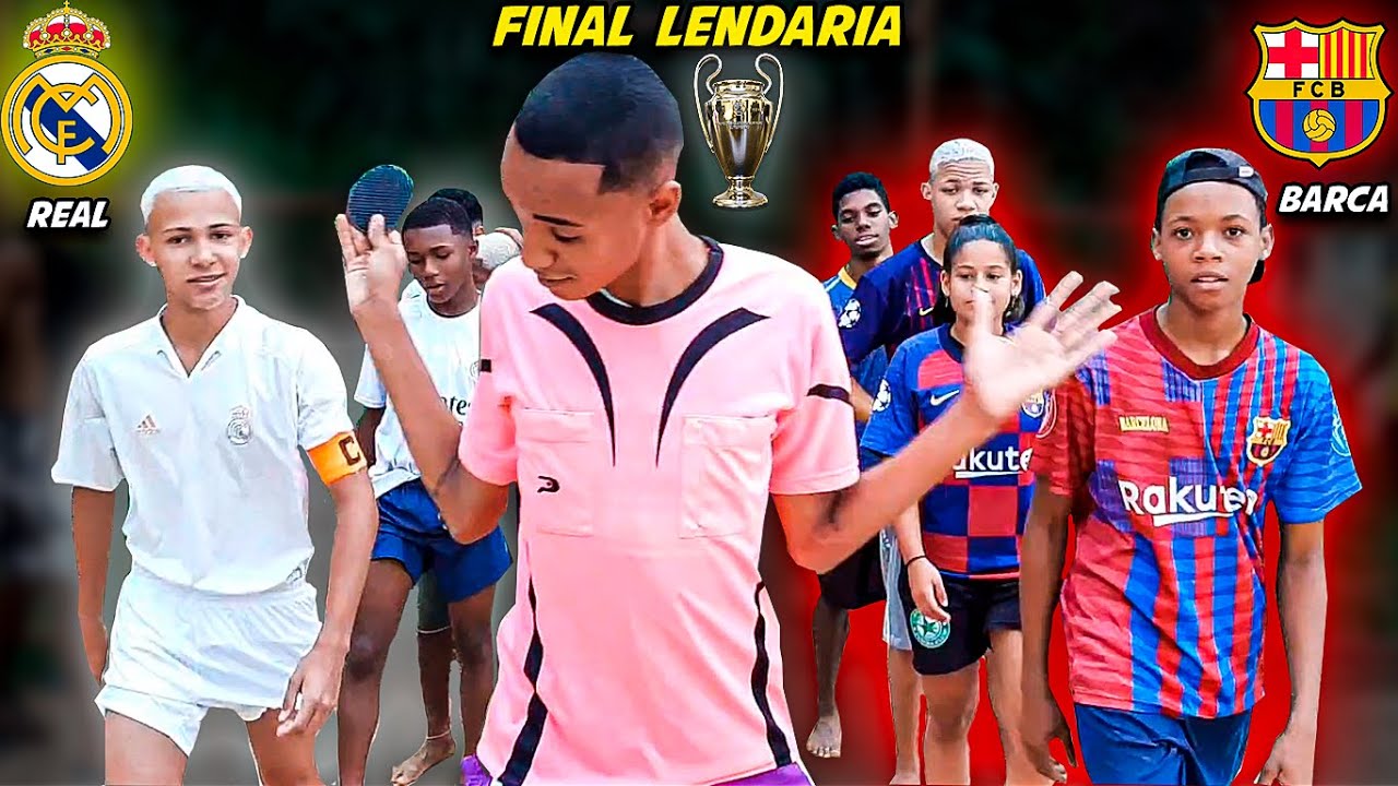 Barcelona vs Real Madrid - A Final mais LENDÁRIA da história do YouTube | Produchampions 2023