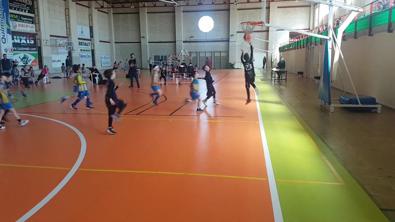 Partidos de baloncesto niños | UPB Gandia - CB Alginet Prebenjamin Fase 2